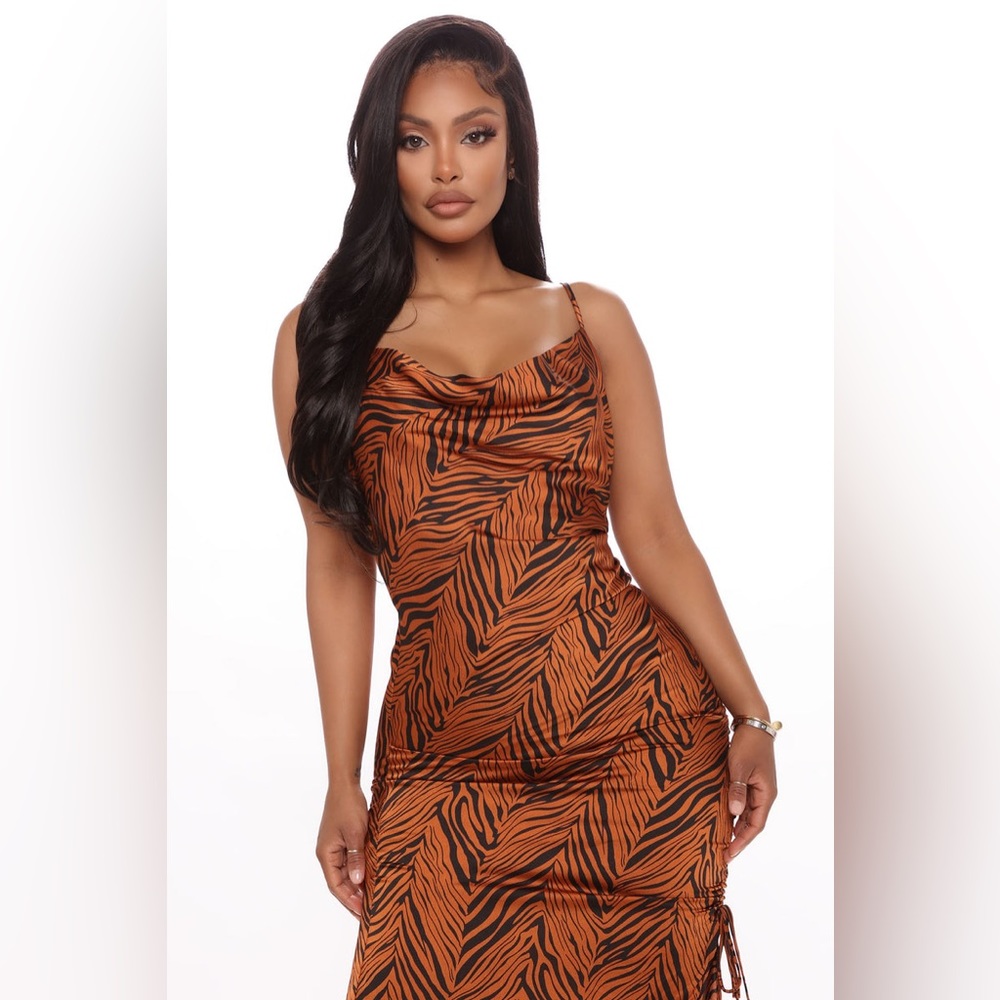 Miss Lola zebra dress